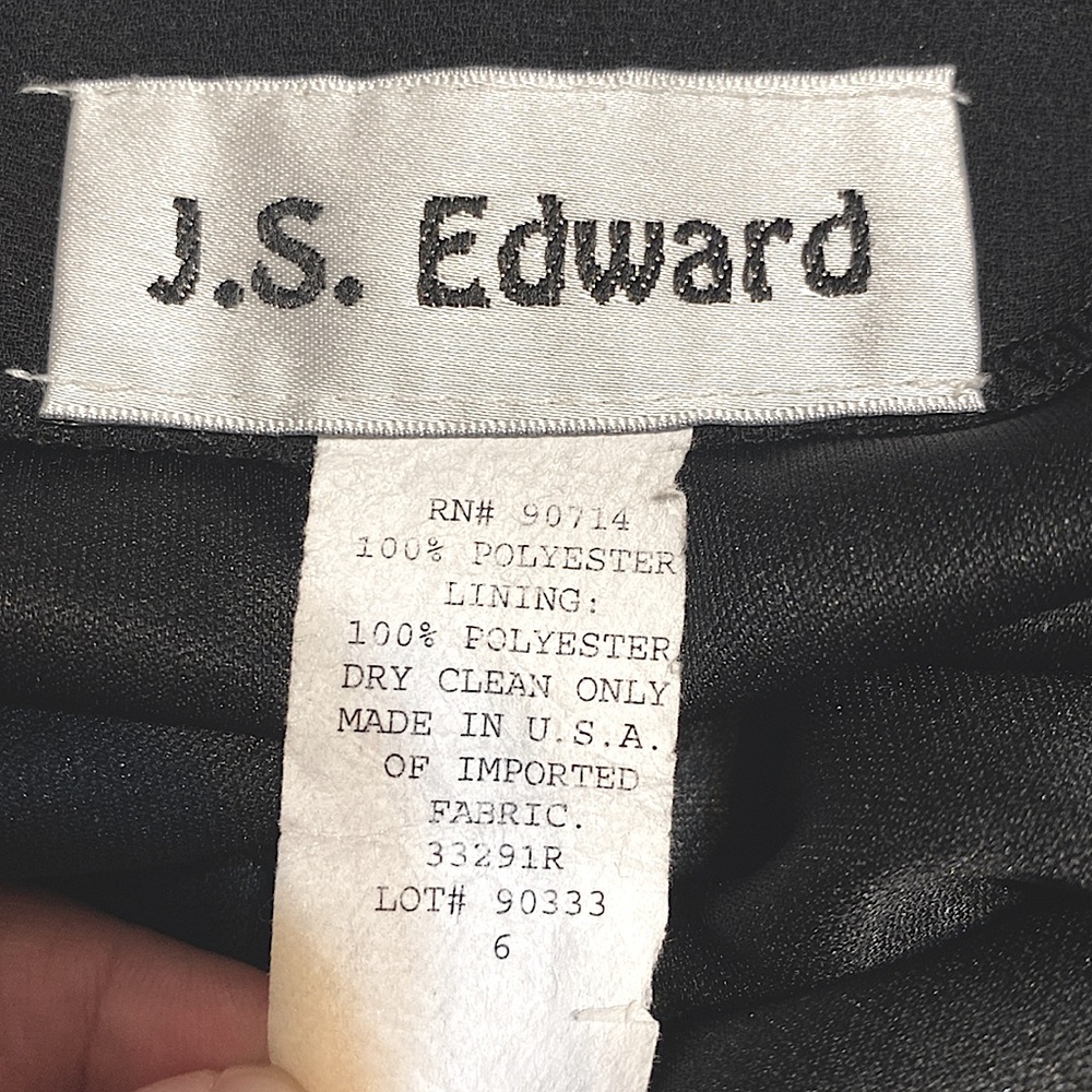 SOLD :: Vintage J.S. Edward A-Line Skirt - Picture 6 of 6